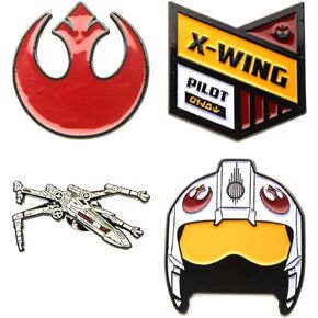 Star Wars Rebel Alliance Enamel Pins | Set of 4