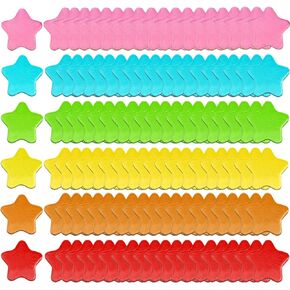 120 Pcs Colorful Thumbs Up Magnets Refrigerator Magnets Blackboard Sticker Childrens Race Reward Chart Magnet for Whiteboard Classroom Office Refrigerator (6 Color,3cm)