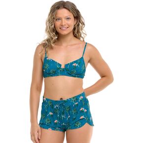 EIDON Women's Standard Bounce Loose Fit Swim Short Bikini Bottom Swimsuit