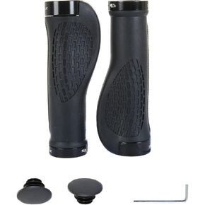 Bictmitc Bike Handlebar Grips, Ergonomic Bike Grips, Aluminum Double Lock-on, Anti-Slip Comfort Handlebar Grips, Suitable for Mountain, BMX, Scooter, City Bike Grip in Saudi Arabia