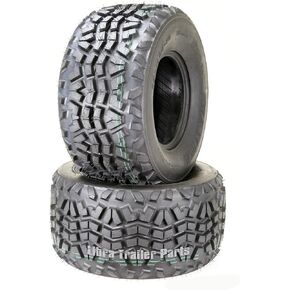 WANDA Set of 2 Utility ATV tires 23x11-10 for 09-17 Kawasaki MULE 4000/4010 High Load Cap