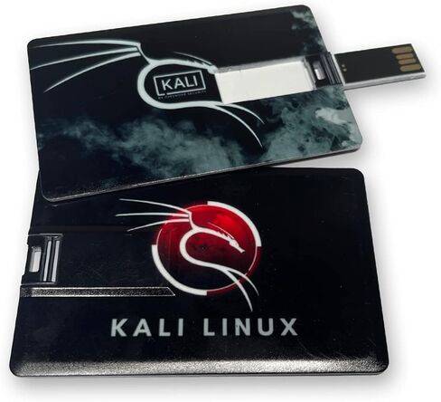 نظام التشغيل Kali Linux Live Boot USB تثبيت Bootable Boot Recovery Live 64 جيجابايت بطاقة بنك الائتمان محرك أقراص فلاش USB | حملة القلم | نظام تشغيل لاختبار الاختراق 64 بت، من خلال الأمن الهجومي in Kuwait