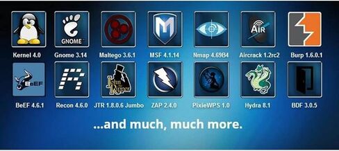 نظام التشغيل Kali Linux Live Boot USB تثبيت Bootable Boot Recovery Live 64 جيجابايت بطاقة بنك الائتمان محرك أقراص فلاش USB | حملة القلم | نظام تشغيل لاختبار الاختراق 64 بت، من خلال الأمن الهجومي in Kuwait