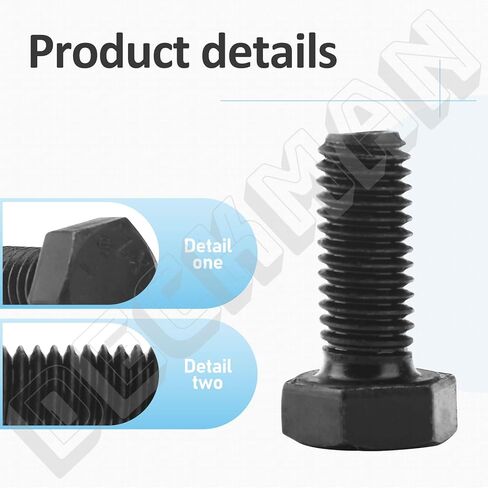 089006017064 مسمار شفرة المنشار الميتري - متوافق مع جزء استبدال Ryobi TS1344LG، TS1346، TS1346T، TSS102L، TSS103، TSS103T، TS1345L، P3650، TS1344L، M8 X 20 مم in Kuwait