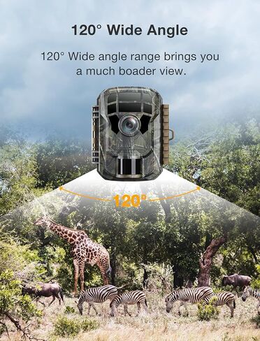 VOOPEAK 2 Pack Trail Camera 2K 36MP 2024 Updated Hunting Game Camera Motion Activated Trail Cam Scouting Hunting Cam Wildlife with 2.0 LCD Screen 120° Wide Angle Lens Night Vision Waterproof in Saudi Arabia