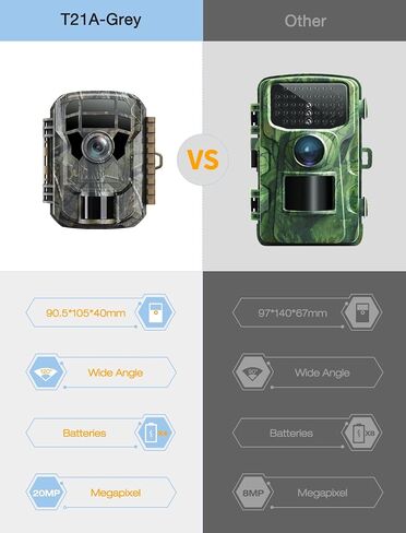 VOOPEAK 2 Pack Trail Camera 2K 36MP 2024 Updated Hunting Game Camera Motion Activated Trail Cam Scouting Hunting Cam Wildlife with 2.0 LCD Screen 120° Wide Angle Lens Night Vision Waterproof in Saudi Arabia