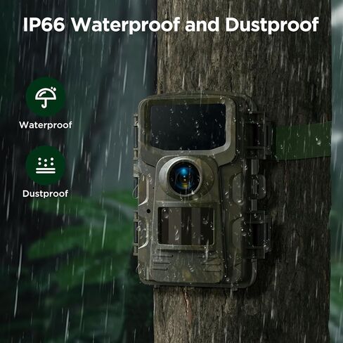VOOPEAK 2 حزمة كاميرا تريل 2K 36MP 2024 تحديث لعبة الصيد كاميرا الحركة المنشط تريل كام الكشفية صيد كام الحياة البرية مع 2.0 شاشة LCD 120 درجة عدسة زاوية واسعة للرؤية الليلية مقاوم للماء in Kuwait
