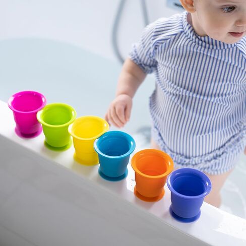 Fat Brain Toys Suction Kupz - Creative Tactile Learning Toy for Babies & Toddlers in Kuwait