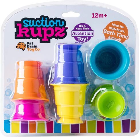 Fat Brain Toys Suction Kupz - Creative Tactile Learning Toy for Babies & Toddlers in Kuwait