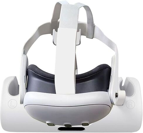 Charging Dock Station Compatible with Oculus/Meta Quest 3 VR Headset and Controller Fast Charger Base with Indicator Light Charging Stand for Quest3 Accessories in Saudi Arabia