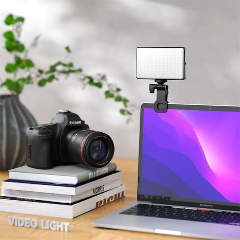 Phone Light 3000mAh 120 LED Video Light, Selfie Light CRI95, 2500K~9000K for Phone, Camera, Laptop, iPad, for Selfie, Video Conference, TikTok, Vlog (ST-120+JPY-15) in Kuwait