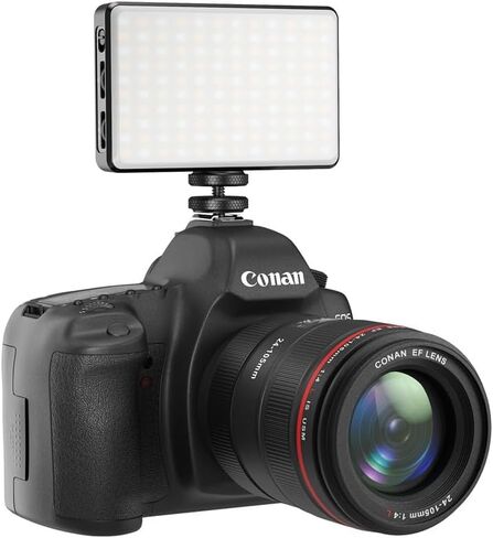 Phone Light 3000mAh 120 LED Video Light, Selfie Light CRI95, 2500K~9000K for Phone, Camera, Laptop, iPad, for Selfie, Video Conference, TikTok, Vlog (ST-120+JPY-15) in Kuwait