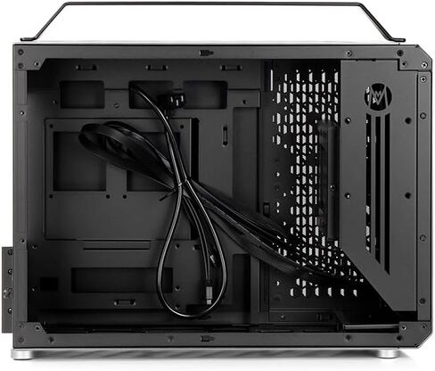 Mechanic Master Cool Cube Series C30Pro Side penetrating 360 AIO Matx Portable Desktop Computer Aluminum Alloy case(Moonlight Silver) in Saudi Arabia