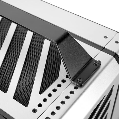 Mechanic Master Cool Cube Series C30Pro Side penetrating 360 AIO Matx Portable Desktop Computer Aluminum Alloy case(Moonlight Silver) in Saudi Arabia