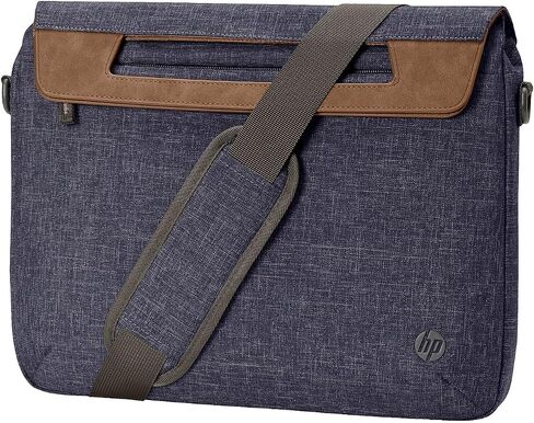 HP Renew 14" Slim Laptop Briefcase Made with Recycled Plastic Bottles and Water-Resistant Material | Navy in Saudi Arabia