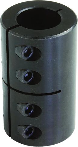 Climax Part ISCC-200-200 الفولاذ الطري، وصلة تثبيت مطلية بالأكسيد الأسود، تجويف 2 بوصة × 2 بوصة، OD 3 3/8 بوصة، طول 4 7/8 بوصة، برغي مشبك 3/8-24 × 1 in Saudi Arabia