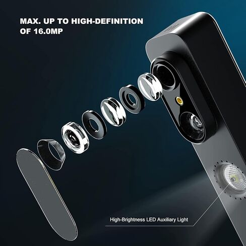 ماسح ضوئي للكتب والمستندات V320pro بدقة 16 ميجابكسل، تقنية التسطيح التلقائي والمكتبي من الجيل الثاني، التقاط A3، A4، التعرف الضوئي على الحروف متعدد اللغات، تحويل إلى PDF/Word/Txt/Excel على Windows وPDF على نظام Mac in Kuwait