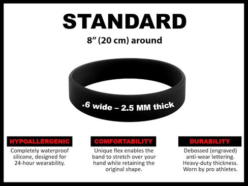 Addiction Recovery Motivational Wristband – Sobriety & Drug Recovery Rehab Stop Smoking Vaping Reminder Motivation Silicone Rubber Bracelet LLC in Saudi Arabia
