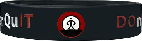 Addiction Recovery Motivational Wristband – Sobriety & Drug Recovery Rehab Stop Smoking Vaping Reminder Motivation Silicone Rubber Bracelet LLC in Saudi Arabia