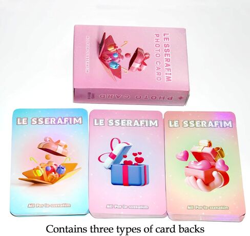 بطاقات صور LE SSERAFIM KPOP LE SSERAFIM بطاقة ليزر ثلاثية الأبعاد 55 قطعة LE SSERAFIM بطاقات لومو ليزر بضائع البطاقات البريدية بطاقة ليزر Le SSERAFIM in Saudi Arabia