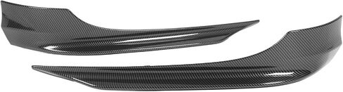 KIMISS 2PCS Front Bumper Spoiler,PP Front Bumper Lip Chin Splitter Carbon Fibre Pattern for 3 Series E90 4?Door Sedan 2009?2011(LCI Facelift Only) in Saudi Arabia