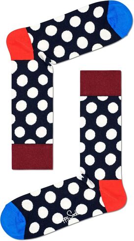 Happy Socks Mens 4Pk Amazon Big Dot Gift Set, 10-13 in Saudi Arabia