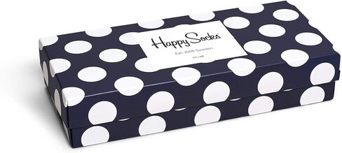 Happy Socks Mens 4Pk Amazon Big Dot Gift Set, 10-13 in Saudi Arabia
