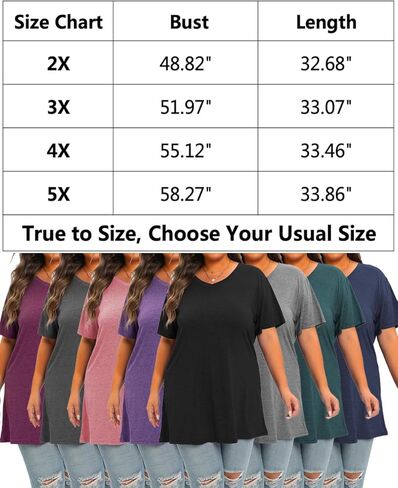 حجم كبير الخامس الرقبة قصيرة الأكمام تونك القمم المرأة الصيف متأنق قمصان بلايز فضفاضة تناسب الستر in Kuwait