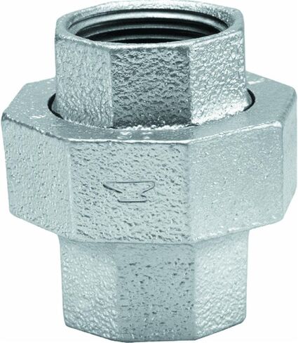 Anvil 8700163556، تركيب أنابيب حديد قابلة للطرق، Union، 1-1/4 بوصة NPT أنثى، تشطيب مجلفن in Kuwait