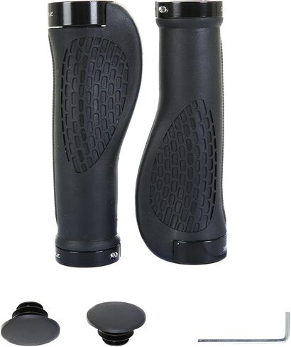 Bictmitc Bike Handlebar Grips, Ergonomic Bike Grips, Aluminum Double Lock-on, Anti-Slip Comfort Handlebar Grips, Suitable for Mountain, BMX, Scooter, City Bike Grip in Saudi Arabia