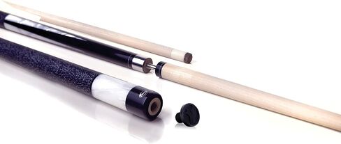 Viking Blue Dragon 2 Piece 58" Pool Cue Stick, Blue Stain, 19 oz, Made in The USA, Billiard Cue Stick, Bar or House Use for Men and Women in Saudi Arabia