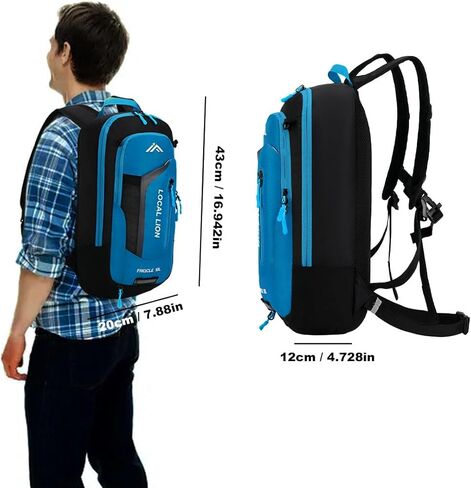 حقيبة ظهر للدراجة من LOCAL LION، حقيبة ظهر للدراجات النارية، حقائب نهارية للجري لركوب الدراجات الترابية - حقائب ظهر MTB خفيفة الوزن in Kuwait