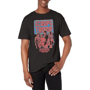 Stranger Things Men's Scoop Troop T-Shirt