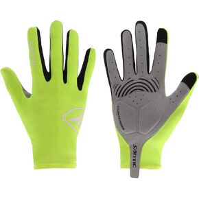 Santic Cycling Gloves for Men Winter Full Finger Thermal Cycle Gloves Touch Screen