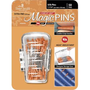 Taylor Seville Magic PINS Silk Extra FINE 50PCS
