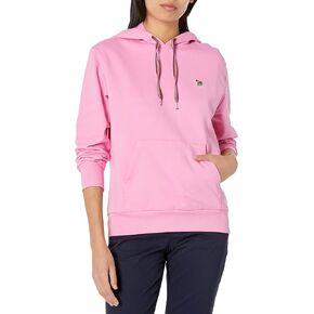 Women's Zebra Hoodie, Bubblegum, Medium