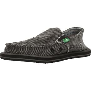 Sanuk Boy's Vagabond (Little Kid/Big Kid) Black 1 Little Kid M