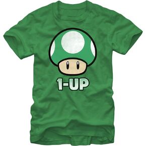Nintendo Men's Super Mario 1-up Mushroom T-Shirt in Saudi Arabia