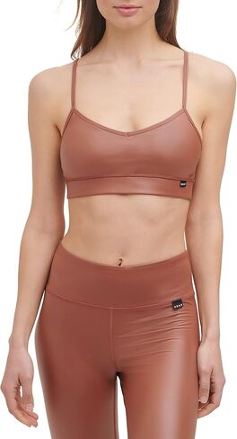 DKNY Women's Faux Leather Bra in Saudi Arabia