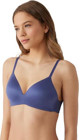 b.tempt'd by Wacoal Women's Future Foundation Lace Wirefree Bra, Indigo Blue, 34C in Saudi Arabia