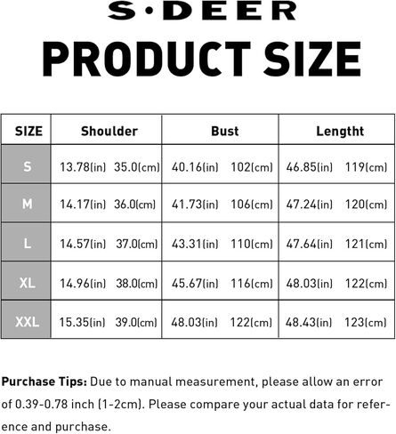 فستان كاجوال متوسط الطول بقبة V واكمام طويلة بكسرات وخصر مرتفع للنساء من سدير in Kuwait