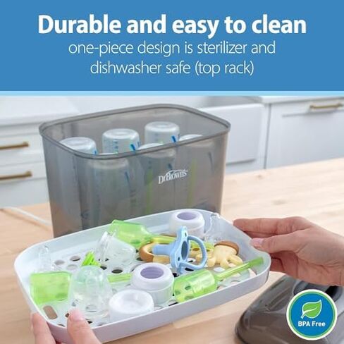 لهاية دكتور براون HappyPaci 100% من السيليكون، 0-6 أشهر، خالية من مادة BPA، أبيض، وردي، وردي فاتح، 3 قيراط in Saudi Arabia