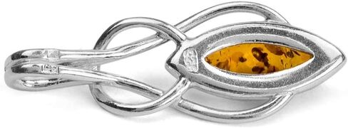 Ian and Valeri Co. Amber Sterling Silver Celtic Pendant Necklace Chain 18 Inches in Saudi Arabia