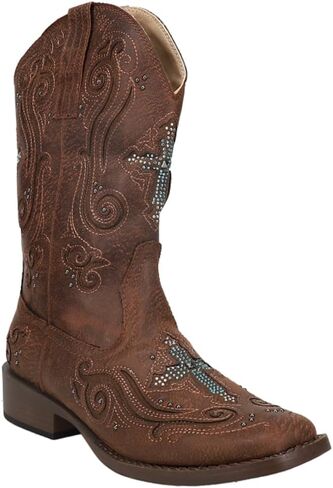 Roper Womens Faith Boot, Tan, 11 in Kuwait