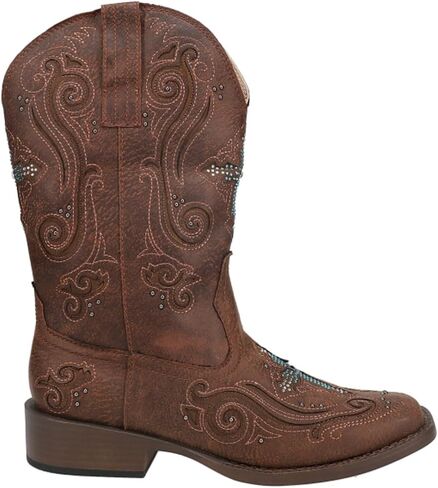 Roper Womens Faith Boot, Tan, 11 in Kuwait