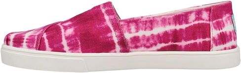 TOMS Womens Alpargata Cupsole Tie-Dye Slip On Sneakers Shoes Casual - Pink in Saudi Arabia