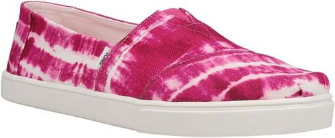 TOMS Womens Alpargata Cupsole Tie-Dye Slip On Sneakers Shoes Casual - Pink in Saudi Arabia