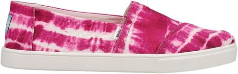 TOMS Womens Alpargata Cupsole Tie-Dye Slip On Sneakers Shoes Casual - Pink in Saudi Arabia
