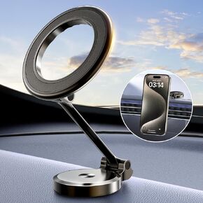 MP-MALL for Mag-Safe Car Mount Magnetic Hands Free iPhone Car Holder Dashboard Fit for iPhone 15 14 13 12 Pro Max Plus (Black)