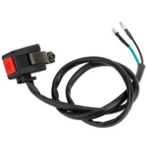 Horn Button Switch, 22mm 7/8 Inch Horn Button Switch Universal Motorcycle Handlebar Button with Cable